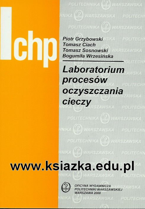 Laboratorium procesów oczyszczania cieczy