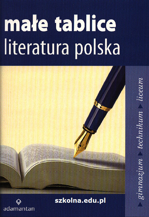 Małe tablice. Literatura polska