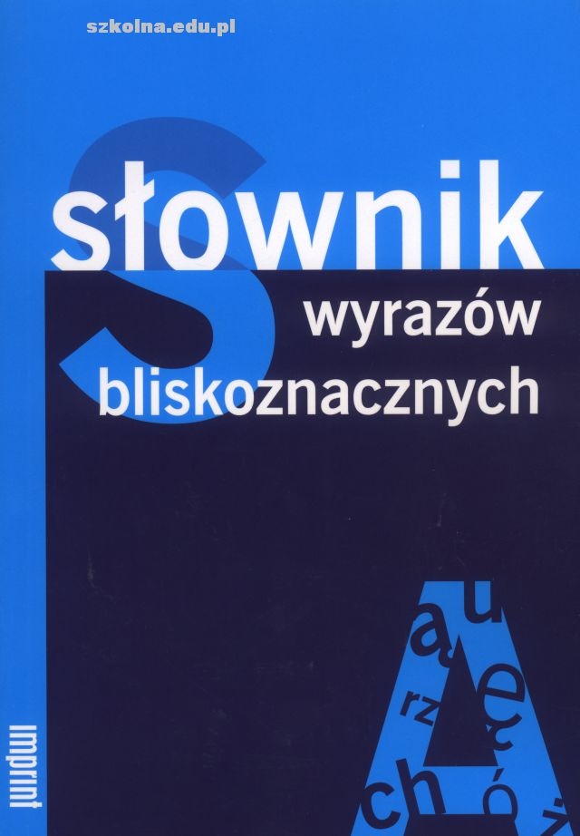 Słownik wyrazów bliskoznacznych